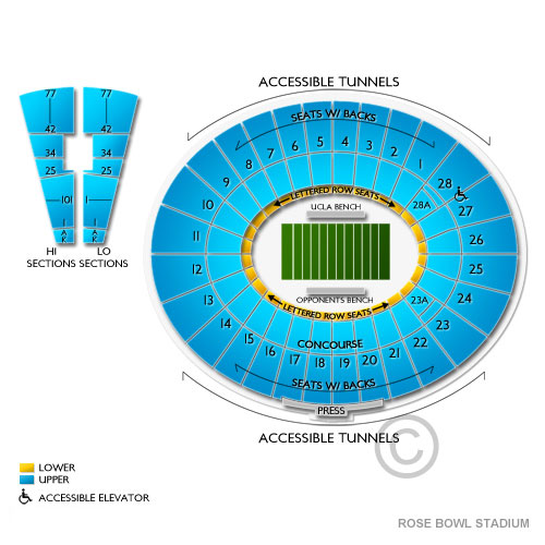 UCLA Football Tickets Bruins 2022 Games at the Rose Bowl TicketCity