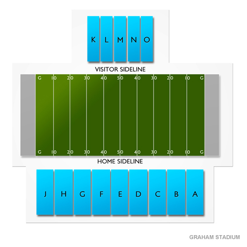Graham Stadium Venue Map
