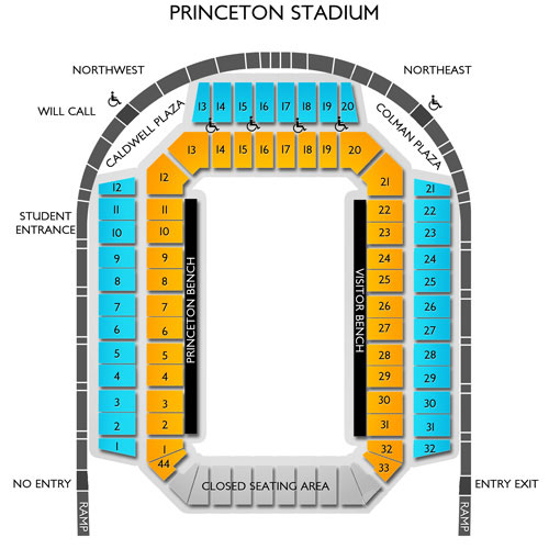 Princeton Football Stadium Seating Chart
