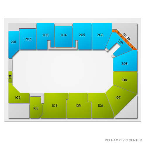 Pelham Civic Complex Venue Map