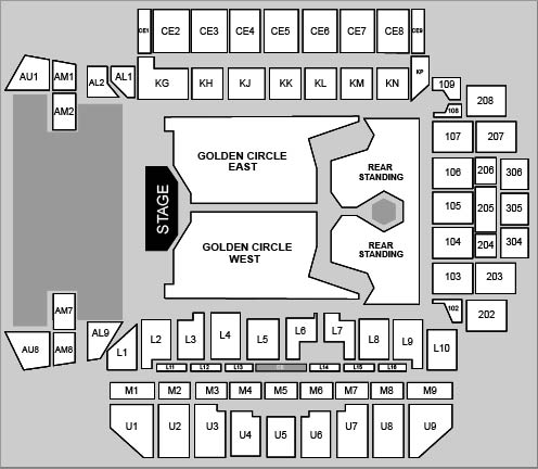 Anfield Stadium Venue Map