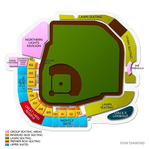 South Bend Cubs Seating Chart