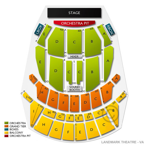 Altria Theater 2019 Seating Chart