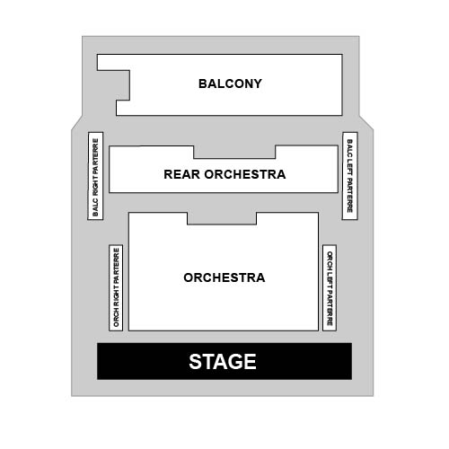 Cain Center For The Arts Venue Map