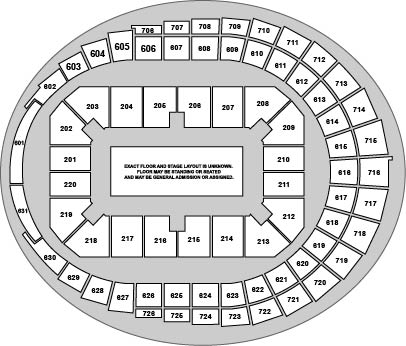 Lanxess Arena Venue Map