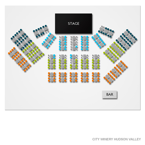 City Winery - Hudson Valley Venue Map