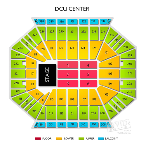 DCU Center Tickets - DCU Center Seating Chart | Vivid Seats