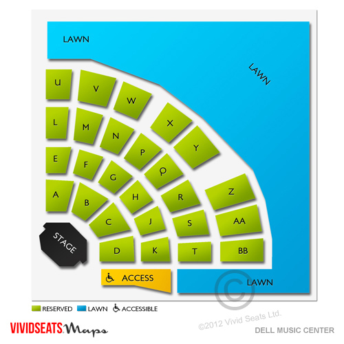 Dell East Seating Chart