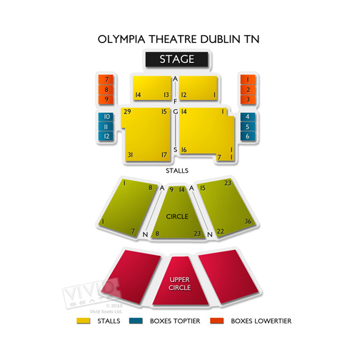 Olympia Theatre - Dublin Seating Chart | Vivid Seats
