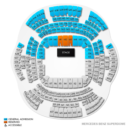 Battle of the Bands New Orleans tickets - Caesars Superdome - 11/24/2023