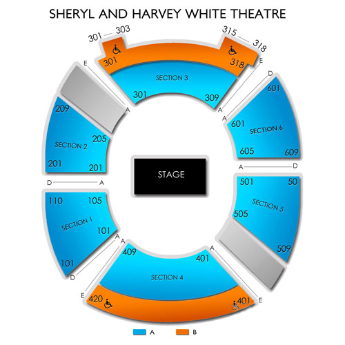 Sheryl And Harvey White Theatre Seating Chart