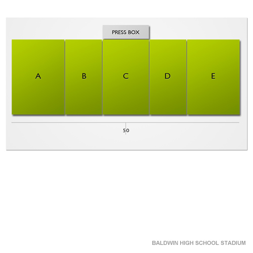 Baldwin High School Stadium Venue Map