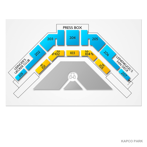 Kapco Park Venue Map