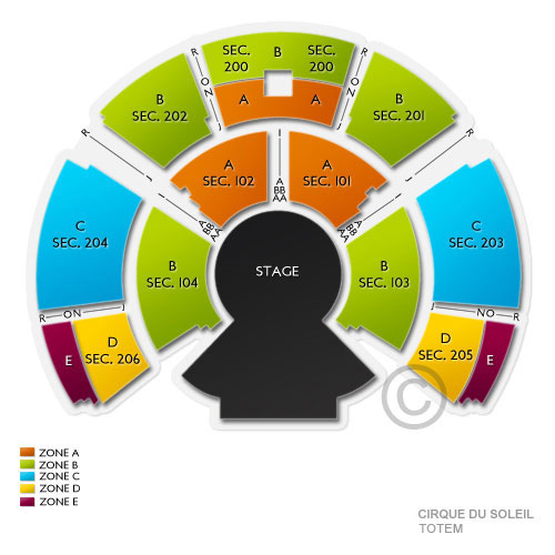 Cirque Du Soleil Dodger Stadium Seating Chart