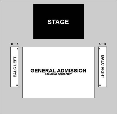 The Fillmore Silver Spring Venue Map
