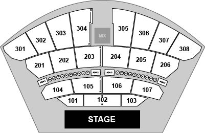 The Astro Amphitheater Venue Map