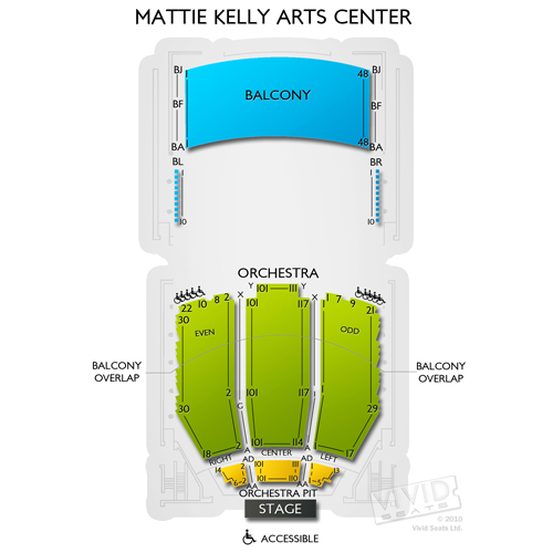 Mattie Kelly Arts Center Seating Chart Vivid Seats