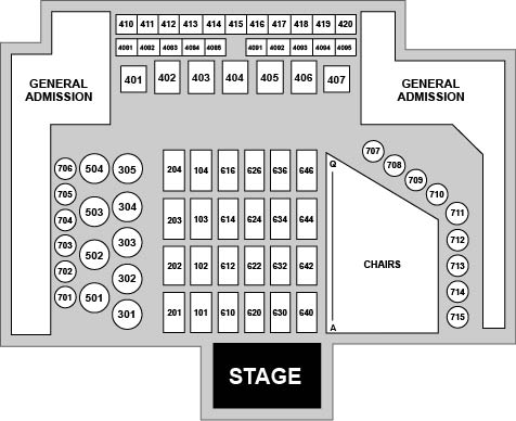 The Canyon Agoura Hills Venue Map