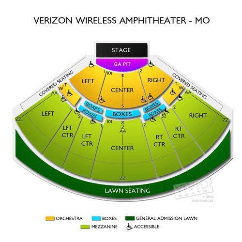 riverport amphitheater seating chart