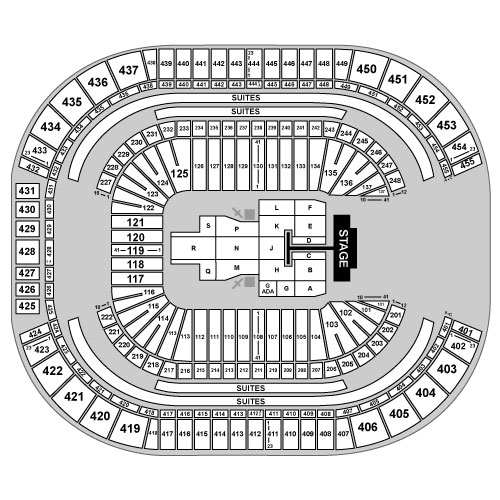 State Farm Stadium Venue Map