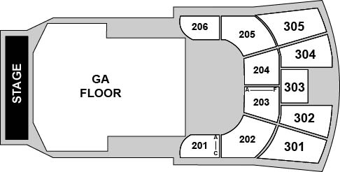 Temple Theatre Tacoma Venue Map