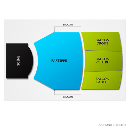 Beanfield Theatre Venue Map