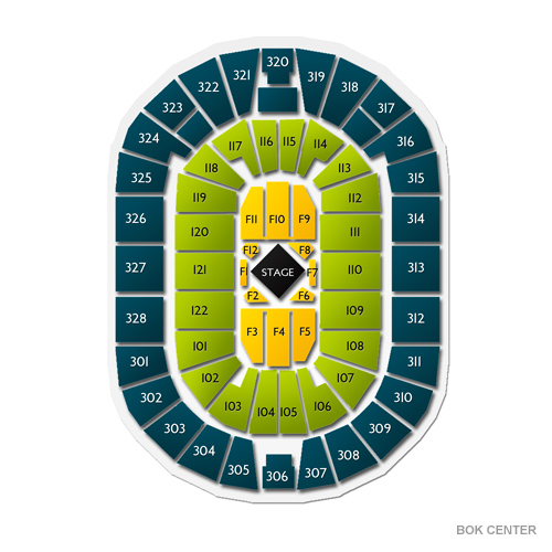 tulsa bok center seating chart brokeasshome com detailed seating chart bok center tulsa