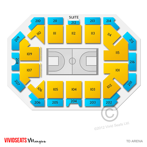 TD Arena Seating Chart | Vivid Seats