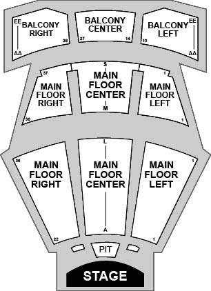 Myer Horowitz Theatre Venue Map