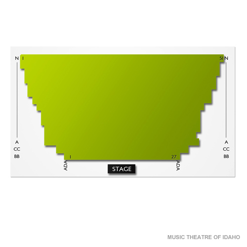 Music Theatre of Idaho Venue Map