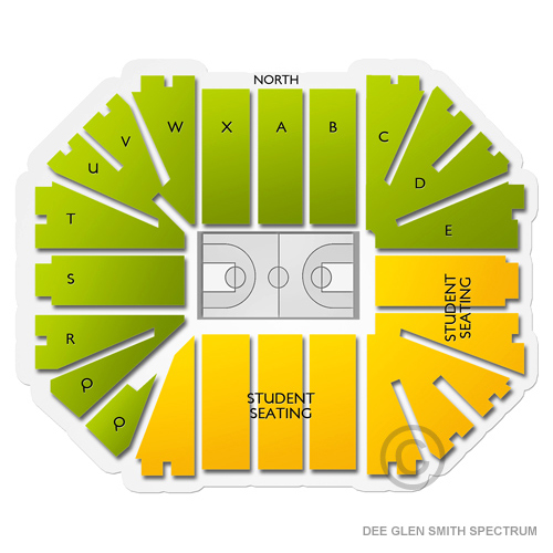 Dee Glen Smith Spectrum Seating Chart | Vivid Seats