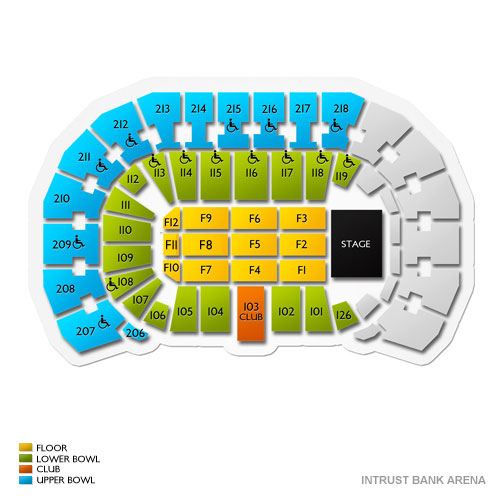 Intrust Bank Arena Tickets – Intrust Bank Arena Information – Intrust ...