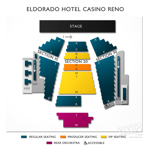 Eldorado Hotel Casino Reno Seating Chart | Vivid Seats