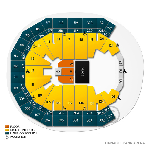 Pinnacle Bank Lincoln Ne Seating Chart