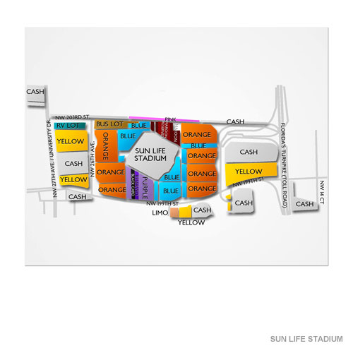 Miami Hurricanes Football Parking Tickets 2022 Miami Hurricanes