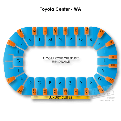 Toyota Center Tri Cities Seating Chart