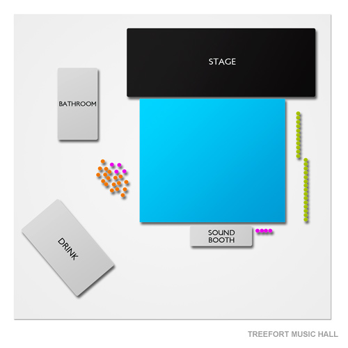 Treefort Music Hall Venue Map