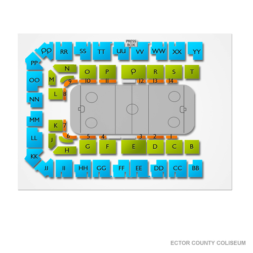 Ector County Coliseum Seating Chart