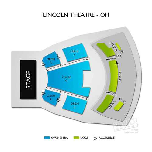 Lincoln Theatre Seating Chart Raleigh Nc