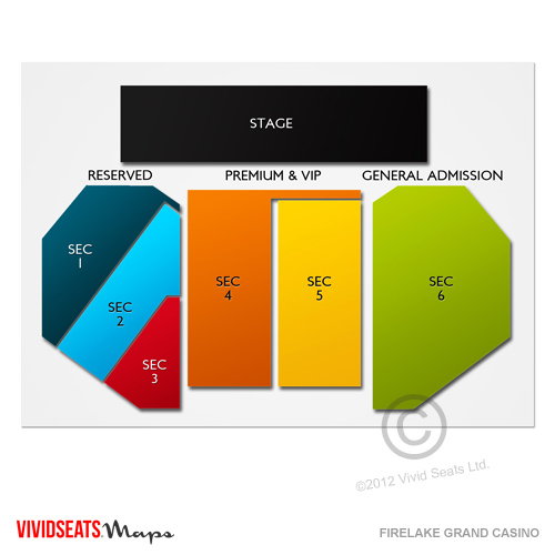 Sycuan Concert Seating Chart