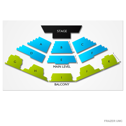 Frazer Church Venue Map