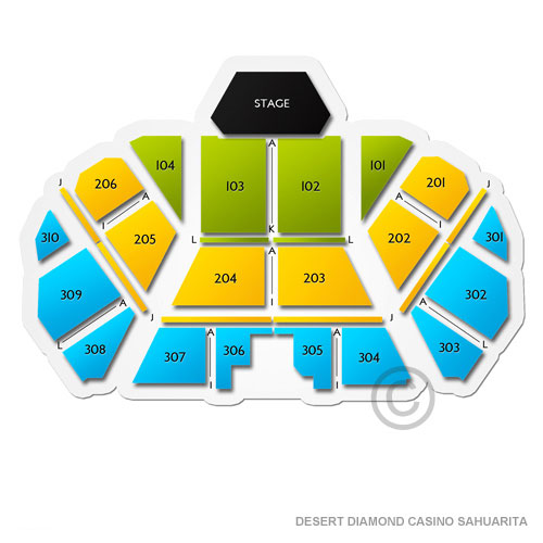 Desert Diamond Casino Concert Seating Chart
