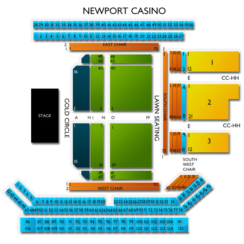 Newport Casino Seating Chart | Vivid Seats