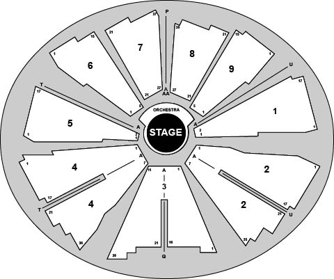 South Shore Music Circus Venue Map