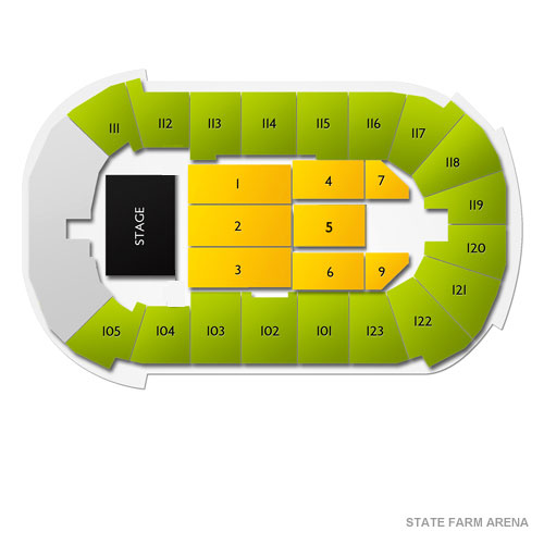 Payne Arena Venue Map