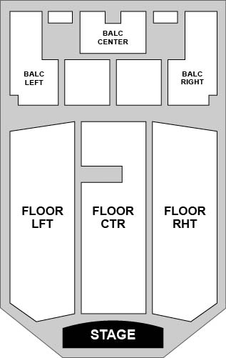 Greenville Municipal Auditorium Venue Map