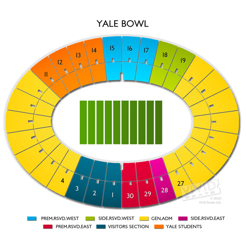 Yale Bowl Seating Chart Vivid Seats