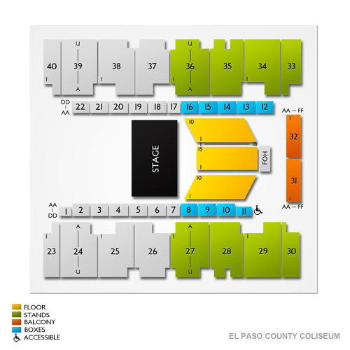 El Paso County Coliseum Tickets 6 Events On Sale Now TicketCity