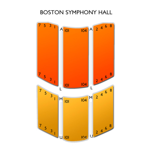 Boston Symphony Orchestra Seating Chart