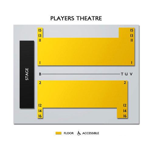 The Players Theatre - NY Venue Map